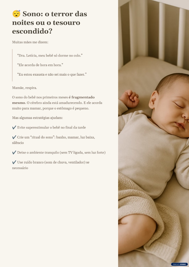 Sono do Bebê - Estratégias para noites tranquilas